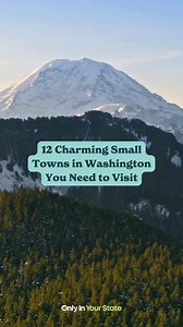 In search for a small town in the Evergreen State that is perfect for any month of the year? We have 12 of the best Washington small towns for you to explore! 🏔️ Find the full list of these WA small towns, as well as what month to visit them in here 🔗: https://only-in-washington.visitlink.me/AwXTSo | Only In Washington