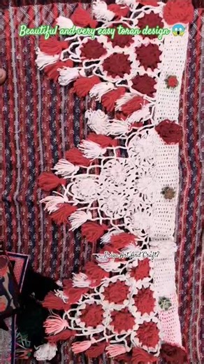 Beautiful and very easy toran design|| 😱New toran design😍|#shorts #ytshorts #toran #crochet #pattern