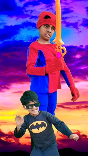 omg 😱 Angry Spider-Man vs Batman 🔥 #spiderman