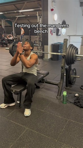 Bench Press Challenge with the Crew