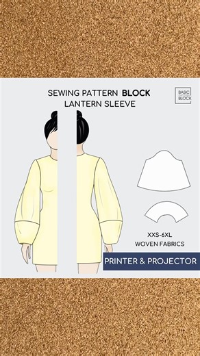How to create the lantern sleeve