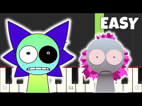 Incredibox Sprunki Pyramixed ALL Normal & Horror Themes - EASY Piano Tutorial