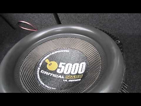 Critical Mass UL12 Excursion - Worlds Best Subwoofer