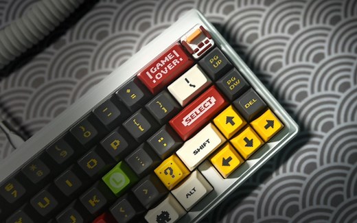 这就是sa键帽的魅力！恰到好处的空腔音