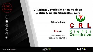 LIVE| CRL Rights Commission's briefing on Ad Hoc Committee's work - SABC News - Breaking news, special reports, world, business, sport coverage of all South African current events. Africa's news leader.