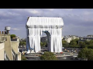 Here's Why The Arc De Triomphe Was Just Wrapped In Fabric