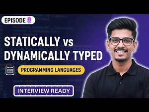 Static vs Dynamic Typed Programming Explained | Real-World Examples | Java EP 9