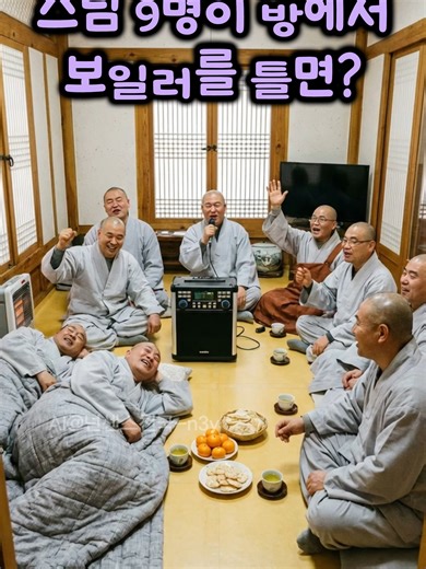 스님 9명이 방에서 보일러를 틀면? 🤖 이 영상은 ai로 제작되었습니다. 🏆 넌센스천국 유튜브 공식 채널입니다 ✅ 공식 유튜브 https://www.youtube.com/@넌센스천국-n3y ✅ 공식 페이스북 https://facebook.com/nonsenseheaven ✅ 공식 인스타그램 https://instagram.com/nonsense_heaven_ai ⚠️ 본 채널의 모든 영상은 저작권 보호를 받습니다. 무단 복제, 다운로드, 재업로드, 2차 가공 시 경고 없이 즉시 신고 및 법적 조치 진행합니다. #아재개그 #넌센스 #웃긴짤 #유머 #shorts #funnyshorts #riddles #dadjokes #trot #넌센스천국 #트로트 #재밌는영상 #한줄공감 #감성글귀 #짧은글 #넌센스트로트 #40대 #50대 #60대 #70대 #80대 #funny #개그 #넌센스퀴즈 #웃긴영상 #시니어