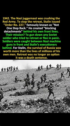 Order 227: Why Soviet Soldiers Feared Their Own Army 🪖🛑
