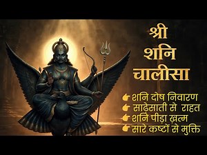 शनि चालीसा | Shani Chalisa with Lyrics | शनिवार स्पेशल | Shani Dev Bhajan | Full Chalisa Remove Fear