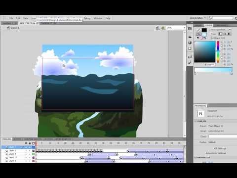 ALAN BECKER - Backgrounds in Flash