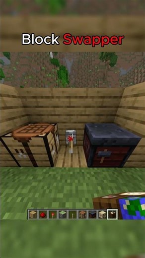 Block Swapper #minecraft #minecraftmemes #memes #minecraftshorts #gaming
