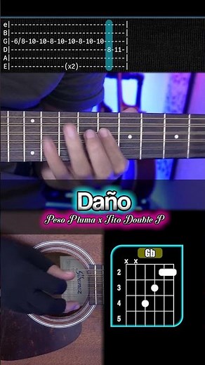 Damage - Featherweight x Tito Double P - Requinto + Chords | TABS | Guitar Tutorial