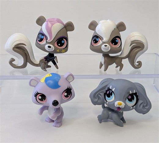 Littlest Pet Shop - Squirrel - Dog - Bear - Sold Individually - LPS - Authentic - Hasbro - Etsy Ireland