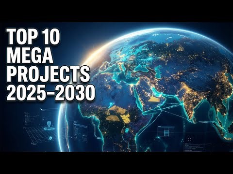 Top 20 Mega Projects Completing 2025–2030 | The Future of Global Engineering #megaprojects