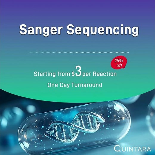 Quintara Sanger Sequencing Services-US-Based