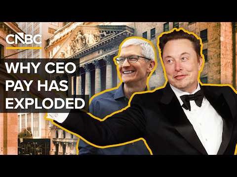Why CEO Pay Has Exploded In The U.S. In Recent Decades