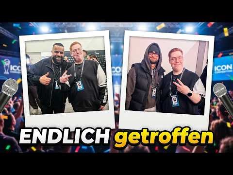 I'M FINALLY MEETING HER 😱 GTime at the ICON LEAGUE