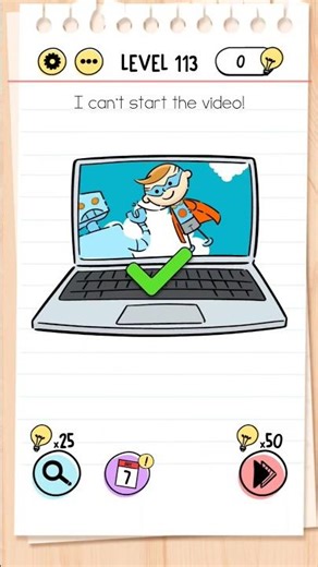 Brain 🧠 Test level 113