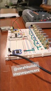DIY sequencer with built-in oscillator.