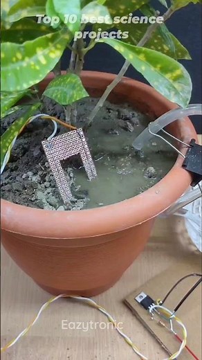Plant Irrigation System Using Arduino UNO #plants #arduinoprojects #plantirrigation #irrigation #iot