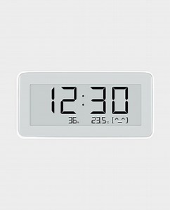 Buy Xiaomi Mi Temperature and Humidity Monitor Clock in Qatar - AlaneesQatar.Qa