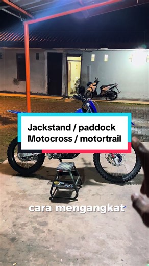 Essential Tips for Using Paddock and Jackstand in Motocross