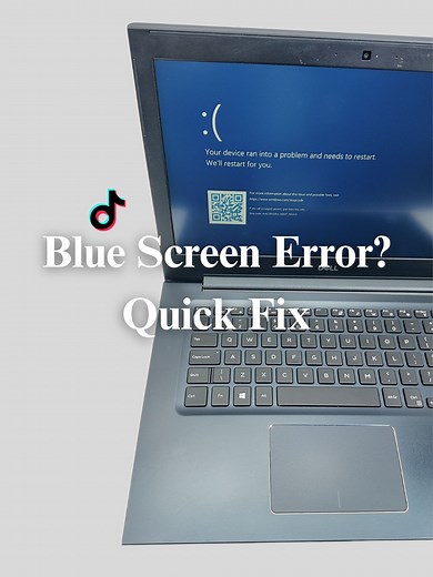 Seeing the blue screen on your Dell laptop? 😬 Sometimes it’s just a BIOS setting, not Windows. Here’s how to fix it in less than a minute! 💻 👉 Save this video in case you need it. #LaptopTips #Dell #BlueScreen #TechFix
