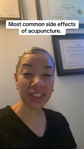 Efectos secundarios más comunes de la acupuntura