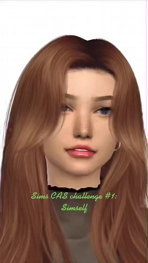 Challenge #1: simself! #eBayWintern #simself #sims #sims4 #simschallenge #alphacc