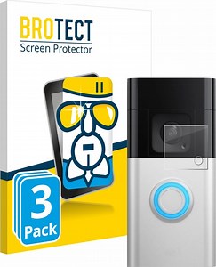 BROTECT - Screenprotector voor Ring Video Doorbell Plus - Folie Beschermfolie... | bol