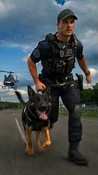 🐕‍🦺 Powerful K9 Action: Military Dogs in the Field |#shorts