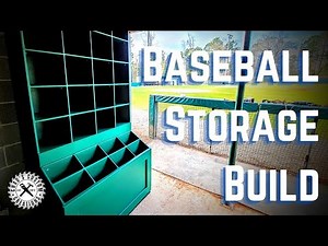 Full Build // Dugout Storage Cubbies