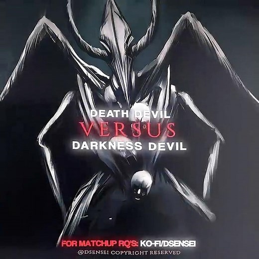 DARKNESS DEVIL VS DEATH DEVIL || CSM MANGA || 4K 120FPS