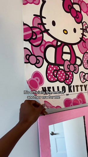 Saying Goodbye to Hello Kitty: End of an Era Room Decor Transformation