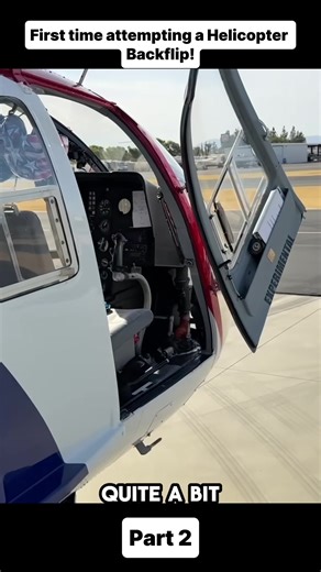 A helicopter backflip... yes, it’s real. Absolute madness! #helicopter #backflip #aerobatics #redbull #aviation