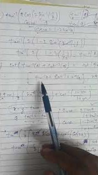 inverse trigonometric function | pratilom trikonamiti falan class 12th math