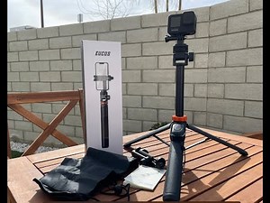 EUCOS Selfie Stick Tripod with Remote - First Impressions and Set-up