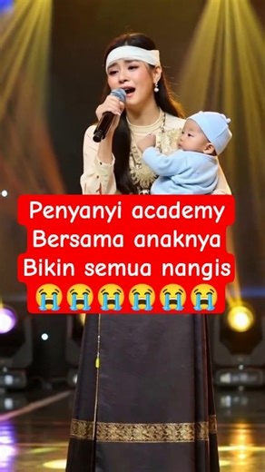 Viral!! Penyqnyi academy7 kok bawa anak bikin semua nangis