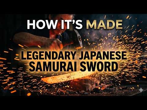 How It’s Made: The Legendary Japanese Samurai Sword (Full Process)