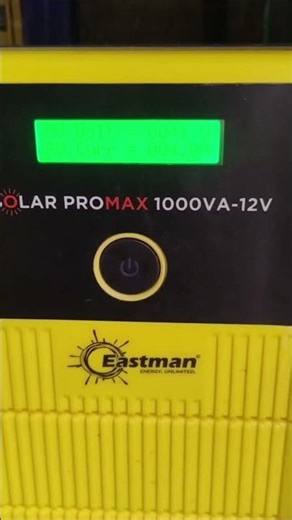 Eastman Solar Promax Pure Sinewave 1000VA/12V Solar Inverter