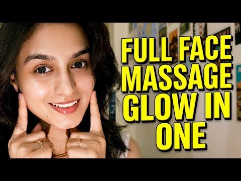 Full Face Massage For Wrinkle, Uplifting, Anti-Aging In Detail #facemassage #beautyhacks #antiaging
