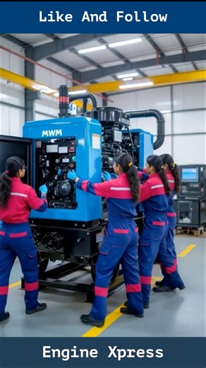 Generator servicing 👩🏻‍🔧 #generator #mechanical #mechanics #reelsvideo #reels #reelsfb | Engine Xpress