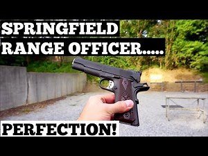 Springfield 1911 Range Officer 9mm (First Impressions)!!!