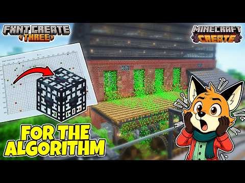 Did I cheat to build this? - Minecraft Create Mod