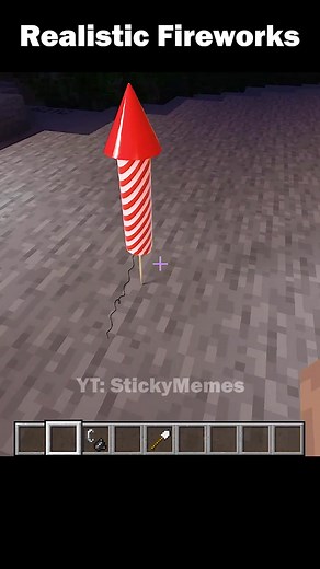 Amazing Minecraft Fireworks Display