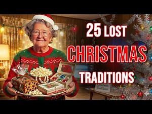 25 Christmas Traditions from the 1960s and 70s That Vanished Completely!