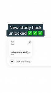 Finals prep, streamlined. From PDF to pop quiz in one step, I got you. | Meta AI