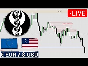 Live Forex Trading with ICT Concepts (EURUSD)