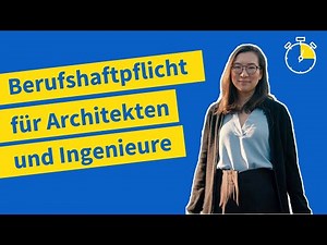 Professional indemnity insurance for architects and engineers | This is important! (Explanatory v...